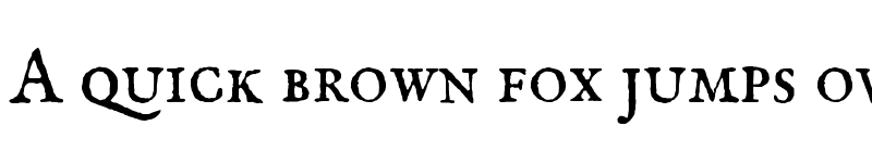 Preview of IM FELL English SC Regular font