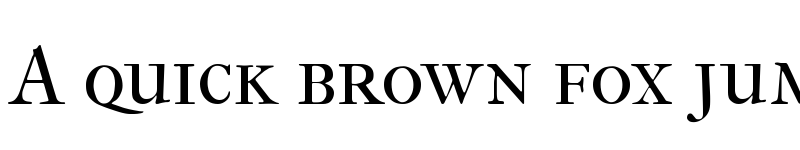 Preview of IM FELL French Canon Bold font