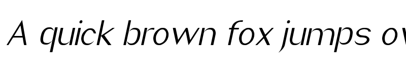 Preview of Imelda Italic font