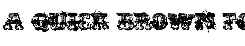 Preview of immoral Regular font