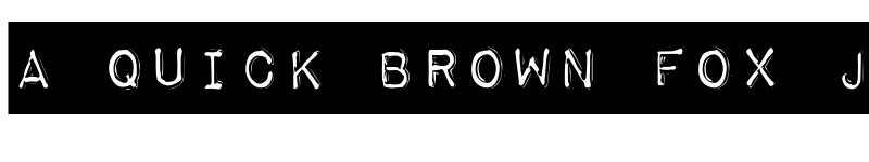 Preview of Impact Label Regular font