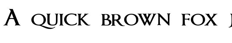 Preview of ImperatorSmallCaps Bold font