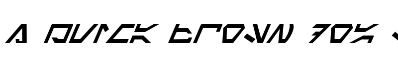 Preview of Imperial Code Italic Italic font