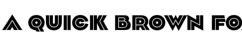 Preview of Impetus Inline font