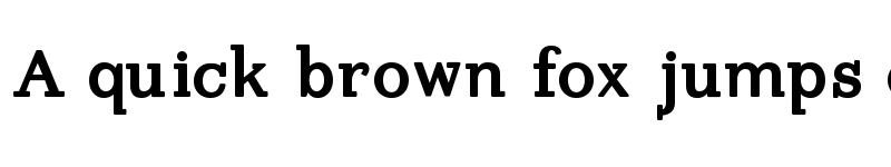 Preview of Imprimerie Bold font