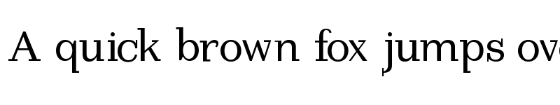 Preview of Imprimerie Regular font