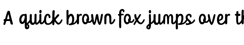 Preview of Inaptly Regular font