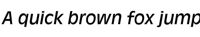 Preview of Incised 901 Italic font