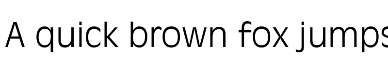 Preview of Incised 901 Light Regular font