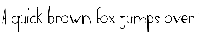 Preview of incognita Regular font