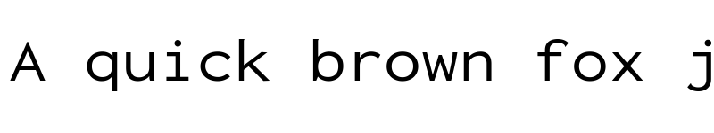 Preview of Inconsolata Expanded Regular font