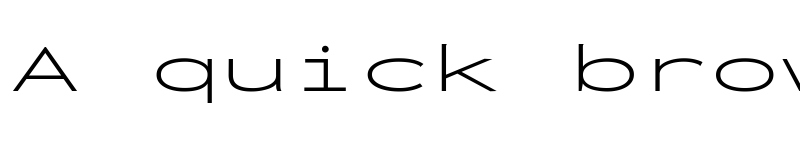 Preview of Inconsolata UltraExpanded Light font