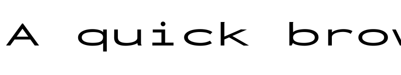 Preview of Inconsolata UltraExpanded Medium font