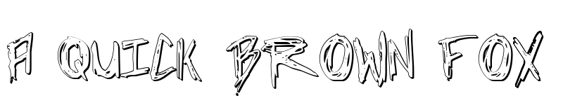 Preview of Incubus Shadow Regular font