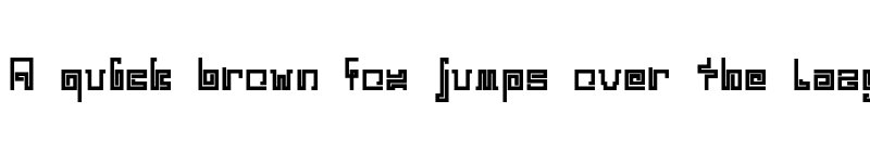 Preview of India Snake Pixel Labyrinth Gam Bold font