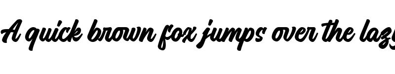 Preview of Indian Roller V.2 Regular font