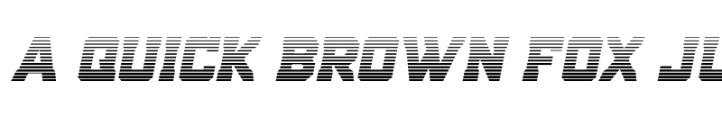 Preview of Indian Steeds Gradient Italic Regular font
