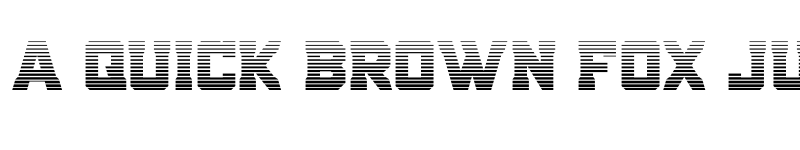Preview of Indian Steeds Gradient Regular font