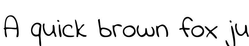 Preview of Indie Flower Regular font