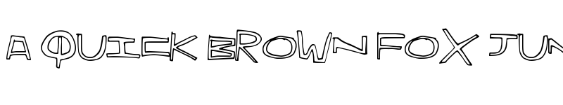 Preview of IndieHand Regular font