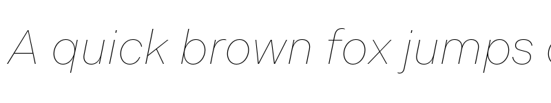 Preview of Indivisible Thin Italic font