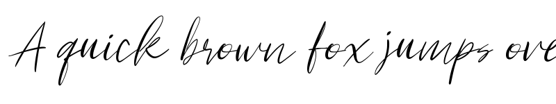 Preview of IndonesiaSignature Regular font