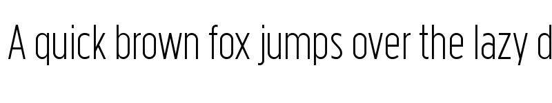 Preview of Industrial Sans Light font