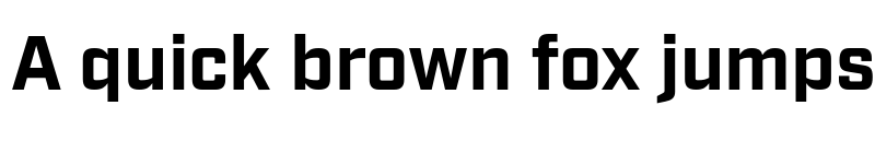 Preview of Industry Bold font