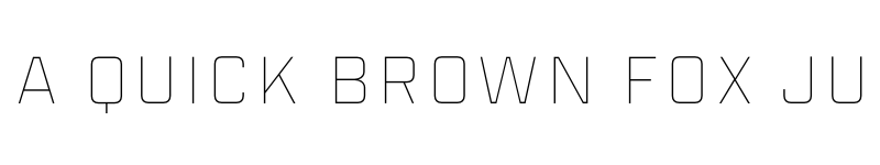 Preview of Industry Inc Inline Stroke font