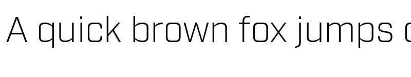 Preview of Industry Light font