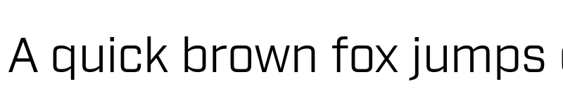 Preview of Industry Test Book font