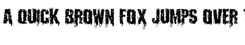Preview of Infektion Distorted font