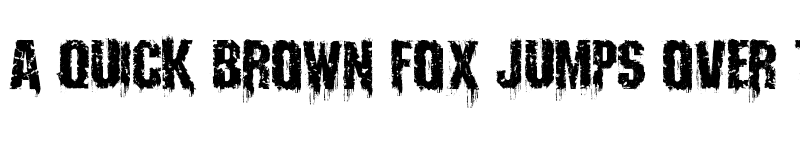 Preview of Infektion Regular font