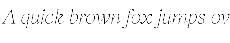 Preview of Inferi-Trial Thin Italic font