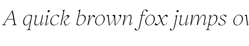Preview of Inferi-Trial Ultra Light Italic font