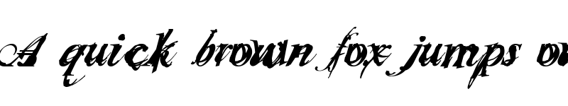 Preview of Infiltrace Italic font