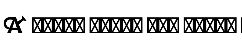 Preview of Infini Picto Bold font