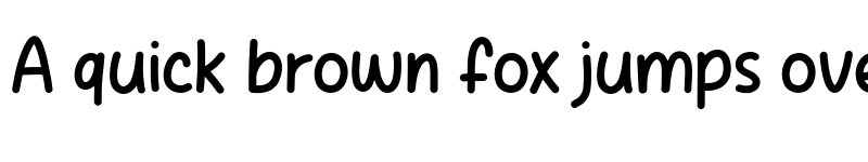 Preview of Info Story Regular font