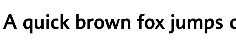 Preview of Informa Pro Medium font