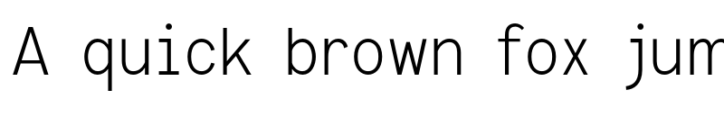 Preview of Informe Light font