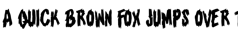 Preview of Infringement Regular font