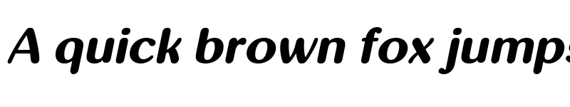 Preview of inglobal Bold Italic font