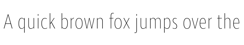 Preview of Ingra Cd Thin font