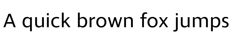 Preview of Ingra Regular font