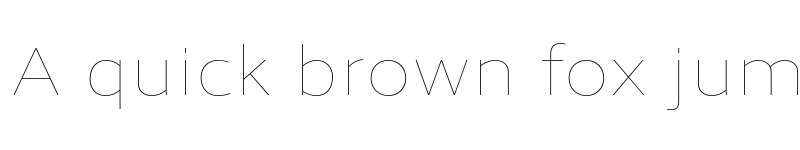 Preview of Ingra Wd Hair font