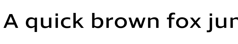 Preview of Ingra Wd Medium font