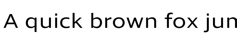 Preview of Ingra Wd Regular font