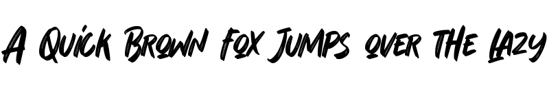 Preview of Inhabits Regular font