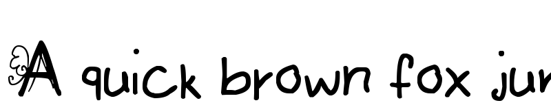 Preview of Initialized Regular font