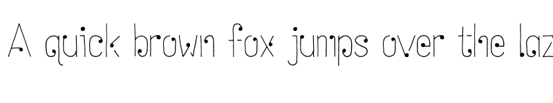 Preview of Inked Balterm Regular font